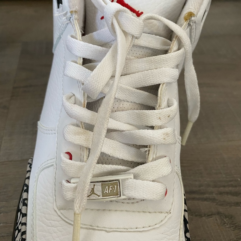 Jordan AF1 Fusion 3 white cement -SOLD- - Picture 14 of 16